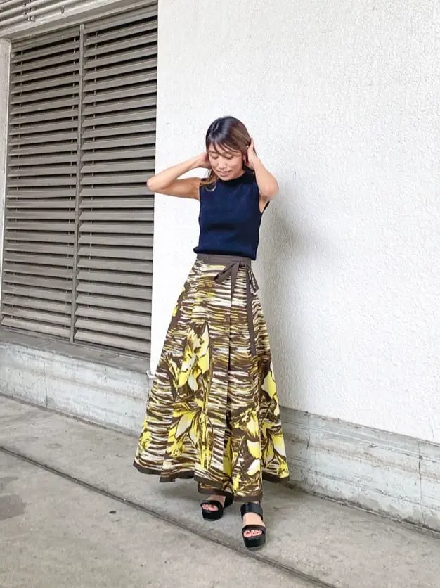 ORIGINATED IN GRACE CONTINENTAL yukimi yonee コーディネート画像