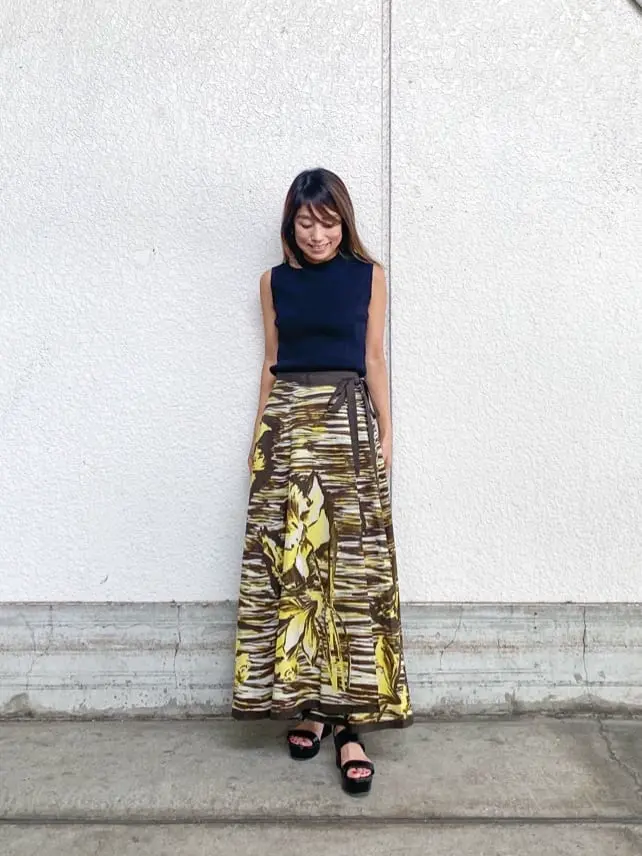 ORIGINATED IN GRACE CONTINENTAL yukimi yonee コーディネート画像