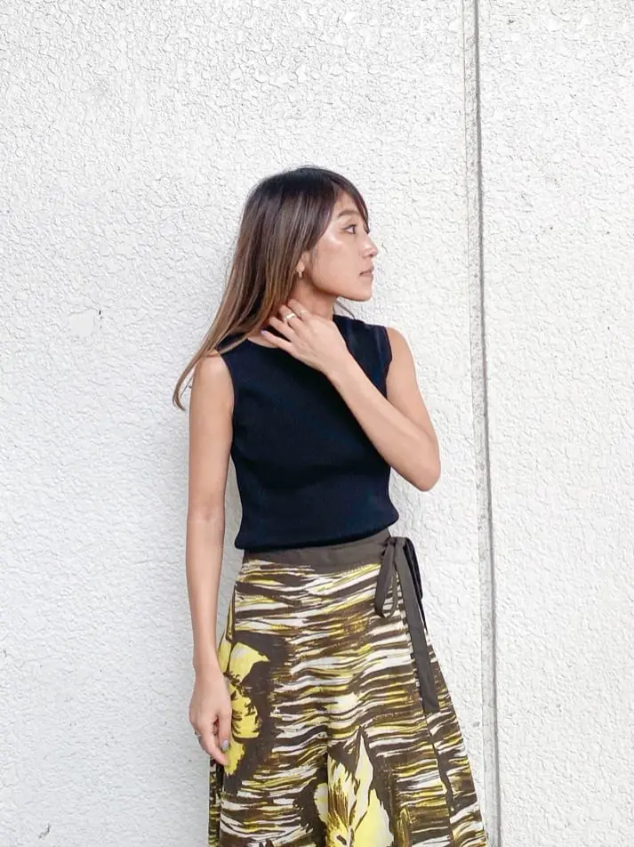 ORIGINATED IN GRACE CONTINENTAL yukimi yonee コーディネート画像