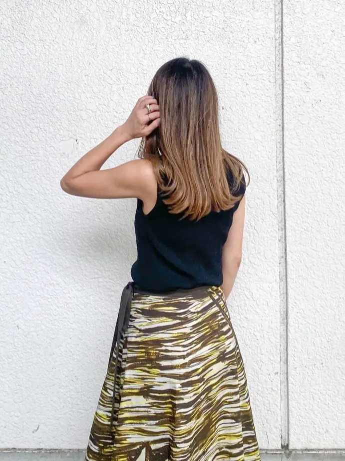 ORIGINATED IN GRACE CONTINENTAL yukimi yonee コーディネート画像