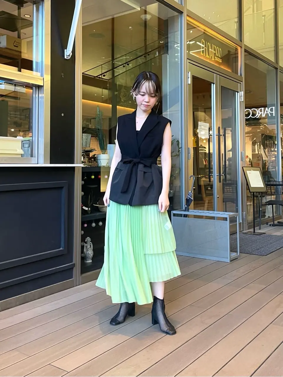 ORIGINATED IN GRACE CONTINENTAL 三浦　芙優 コーディネート画像