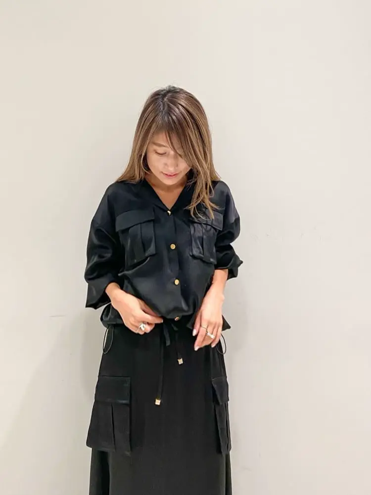 ORIGINATED IN GRACE CONTINENTAL yukimi yonee コーディネート画像