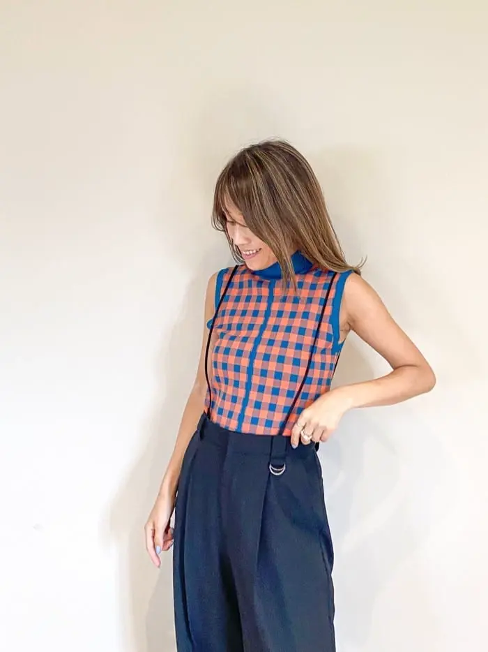 ORIGINATED IN GRACE CONTINENTAL yukimi yonee コーディネート画像