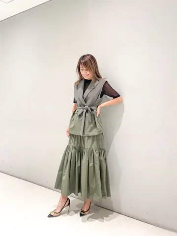 ORIGINATED IN GRACE CONTINENTAL yukimi yonee コーディネート画像