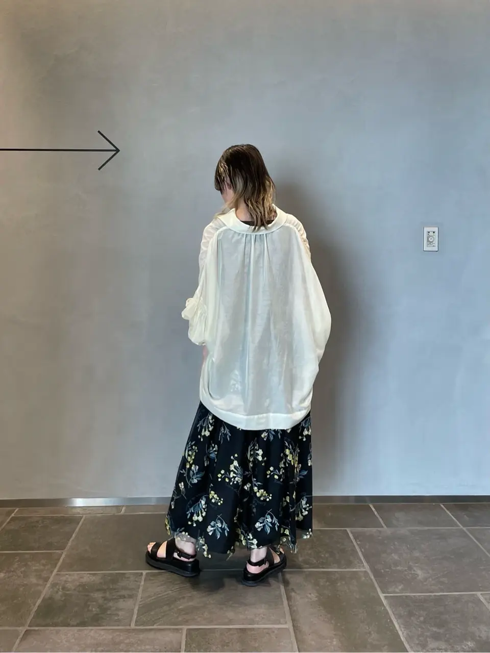 ORIGINATED IN GRACE CONTINENTAL 三浦　芙優 コーディネート画像