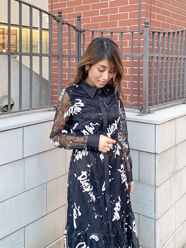 ORIGINATED IN GRACE CONTINENTAL yukimi yonee コーディネート画像