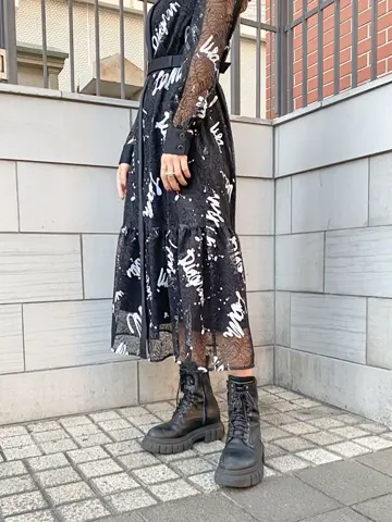 ORIGINATED IN GRACE CONTINENTAL yukimi yonee コーディネート画像