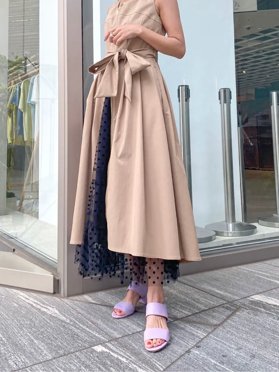 ORIGINATED IN GRACE CONTINENTAL yukimi yonee コーディネート画像