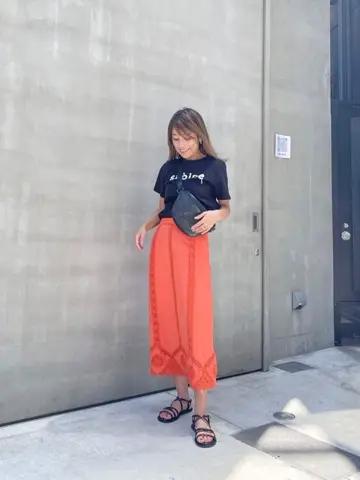 ORIGINATED IN GRACE CONTINENTAL yukimi yonee コーディネート画像