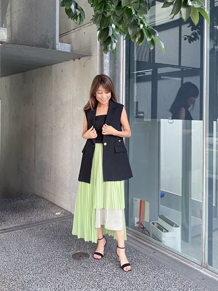 ORIGINATED IN GRACE CONTINENTAL yukimi yonee コーディネート画像