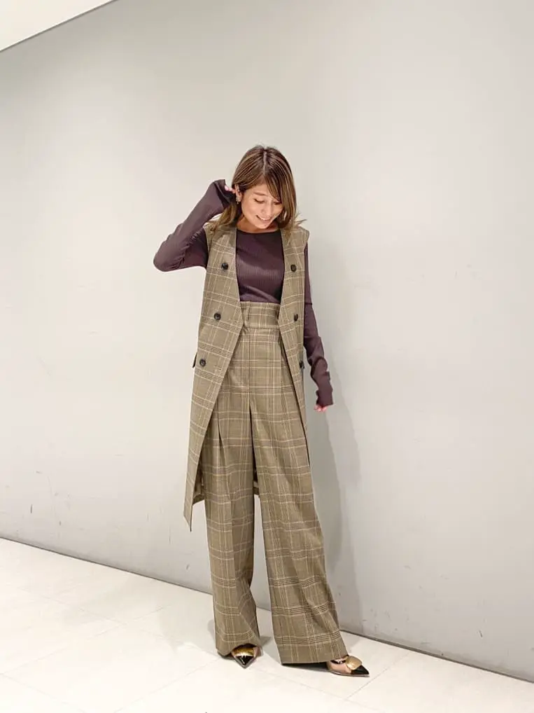 ORIGINATED IN GRACE CONTINENTAL yukimi yonee コーディネート画像