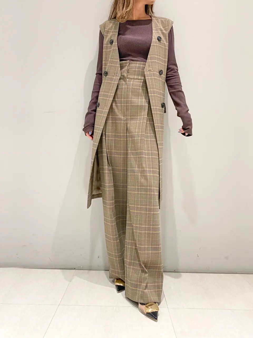 ORIGINATED IN GRACE CONTINENTAL yukimi yonee コーディネート画像