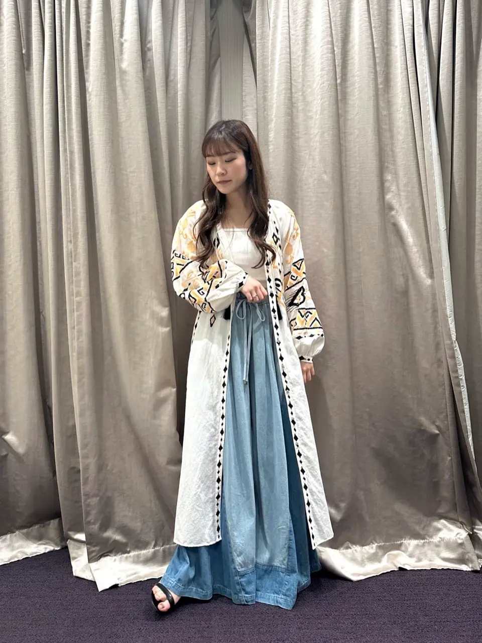 ORIGINATED IN GRACE CONTINENTAL Kaho コーディネート画像