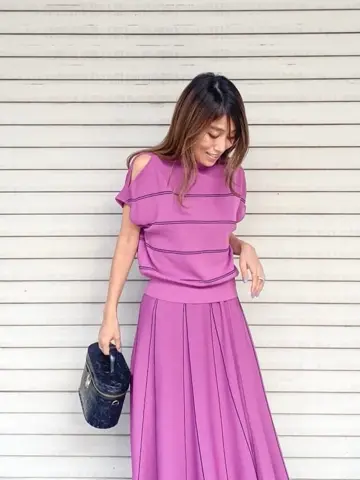 ORIGINATED IN GRACE CONTINENTAL yukimi yonee コーディネート画像