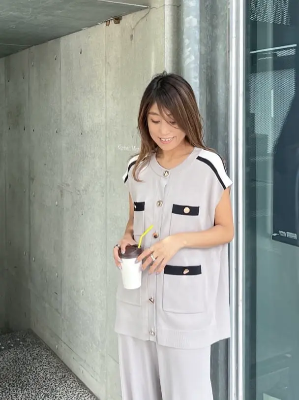 ORIGINATED IN GRACE CONTINENTAL yukimi yonee コーディネート画像