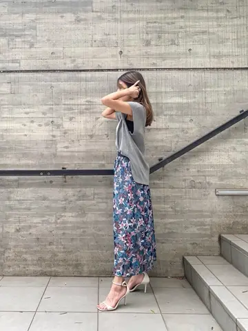 ORIGINATED IN GRACE CONTINENTAL yukimi yonee コーディネート画像