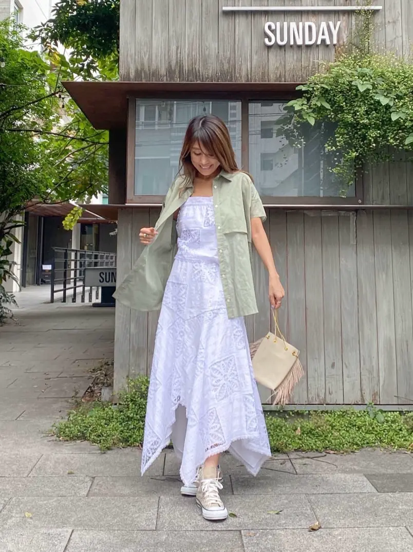 ORIGINATED IN GRACE CONTINENTAL yukimi yonee コーディネート画像