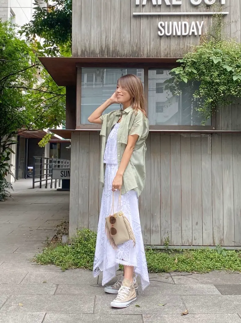 ORIGINATED IN GRACE CONTINENTAL yukimi yonee コーディネート画像