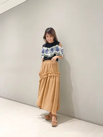 ORIGINATED IN GRACE CONTINENTAL yukimi yonee コーディネート画像