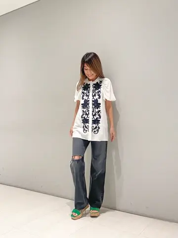 ORIGINATED IN GRACE CONTINENTAL yukimi yonee コーディネート画像