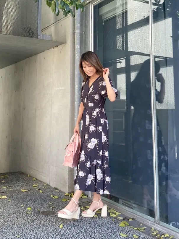 ORIGINATED IN GRACE CONTINENTAL yukimi yonee コーディネート画像