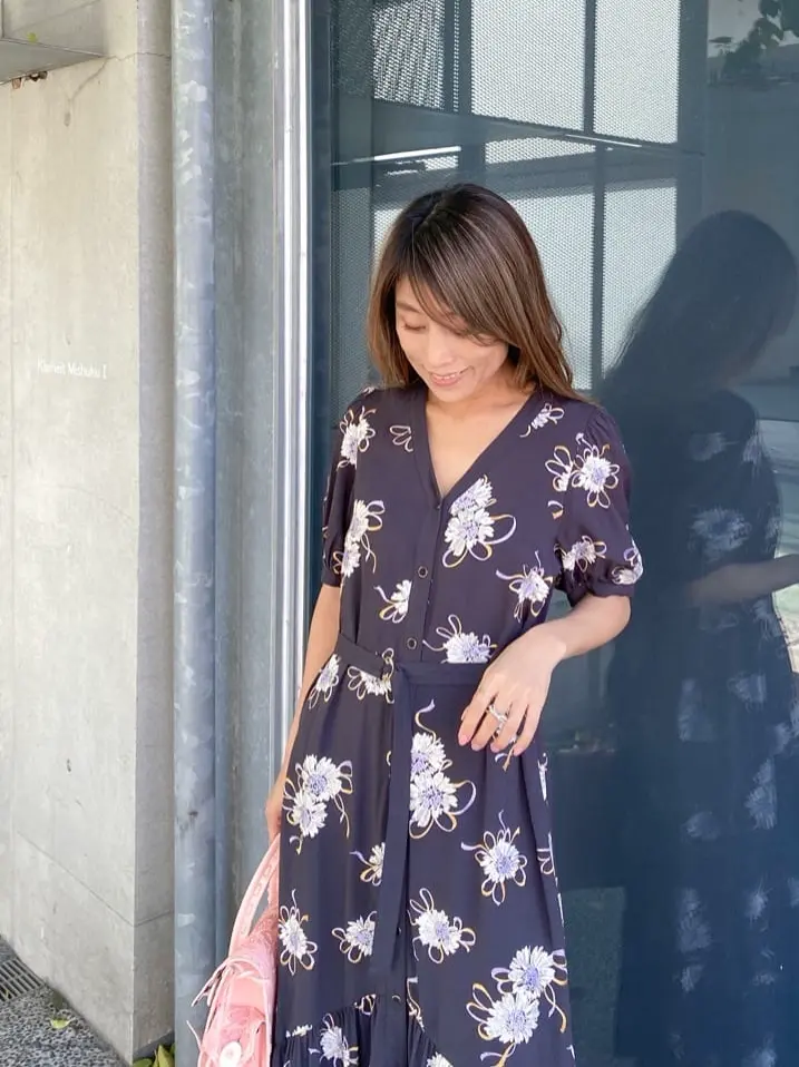 ORIGINATED IN GRACE CONTINENTAL yukimi yonee コーディネート画像