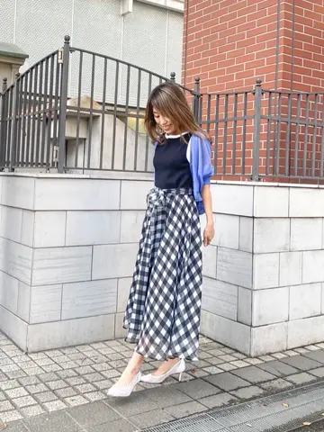 ORIGINATED IN GRACE CONTINENTAL yukimi yonee コーディネート画像