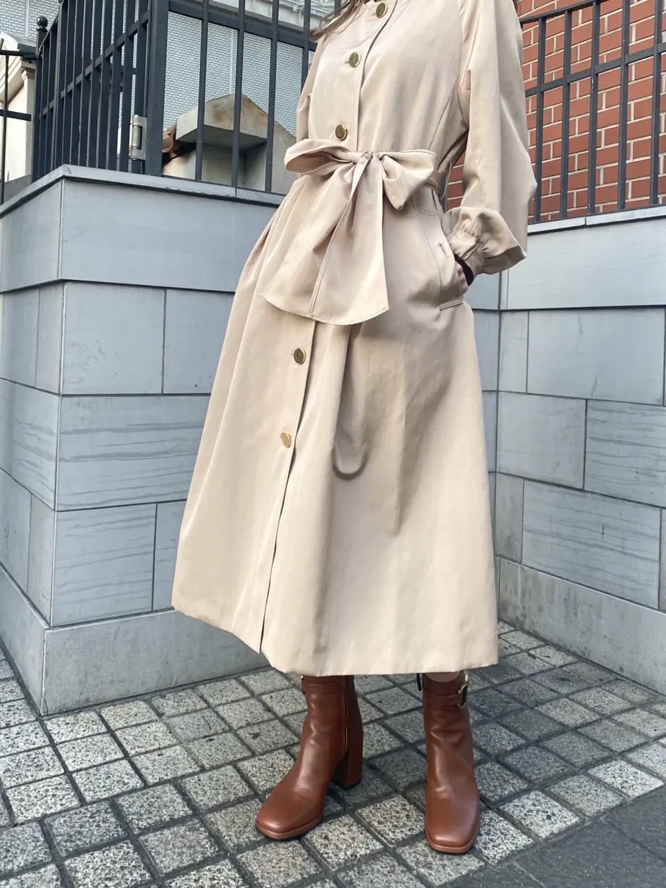 ORIGINATED IN GRACE CONTINENTAL yukimi yonee コーディネート画像