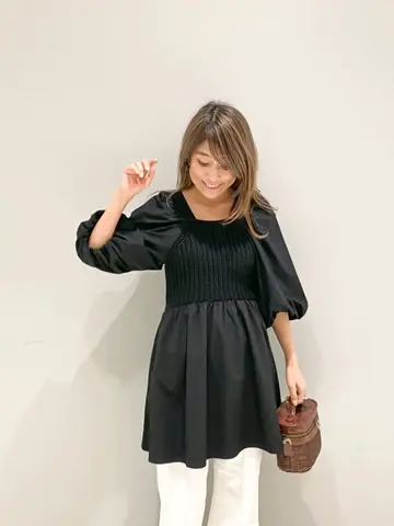 ORIGINATED IN GRACE CONTINENTAL yukimi yonee コーディネート画像