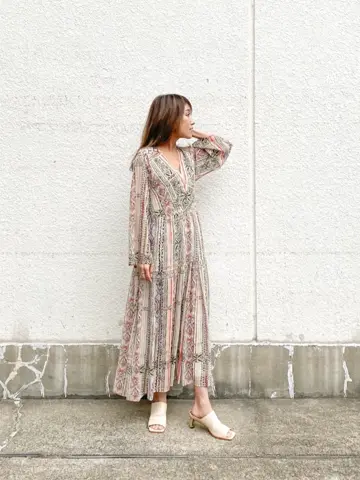 ORIGINATED IN GRACE CONTINENTAL yukimi yonee コーディネート画像