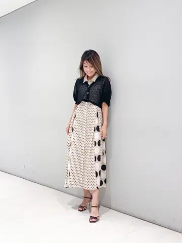 ORIGINATED IN GRACE CONTINENTAL yukimi yonee コーディネート画像