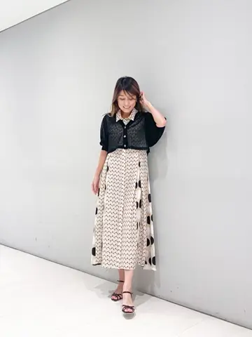 ORIGINATED IN GRACE CONTINENTAL yukimi yonee コーディネート画像