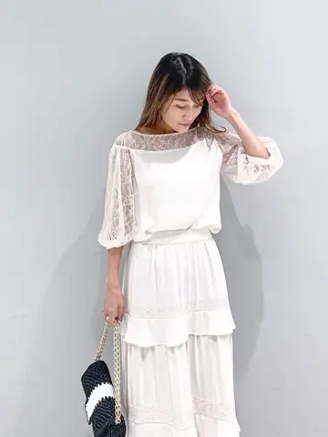 ORIGINATED IN GRACE CONTINENTAL yukimi yonee コーディネート画像