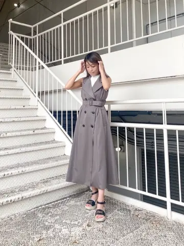 ORIGINATED IN GRACE CONTINENTAL yukimi yonee コーディネート画像