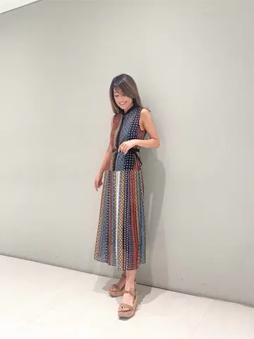 ORIGINATED IN GRACE CONTINENTAL yukimi yonee コーディネート画像