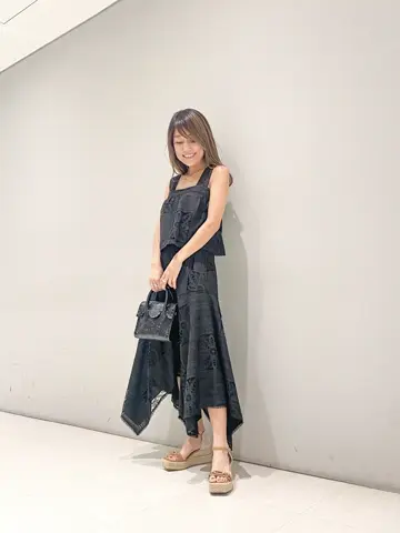 ORIGINATED IN GRACE CONTINENTAL yukimi yonee コーディネート画像