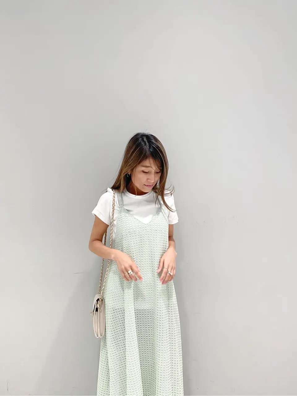 ORIGINATED IN GRACE CONTINENTAL yukimi yonee コーディネート画像