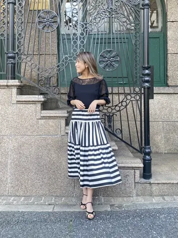 ORIGINATED IN GRACE CONTINENTAL yukimi yonee コーディネート画像