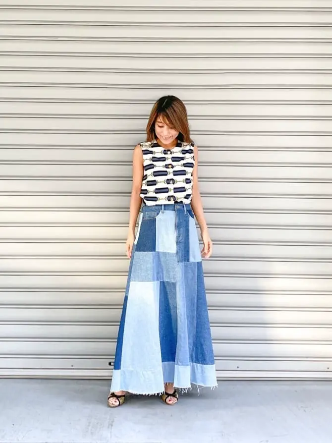 ORIGINATED IN GRACE CONTINENTAL yukimi yonee コーディネート画像