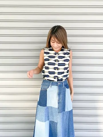 ORIGINATED IN GRACE CONTINENTAL yukimi yonee コーディネート画像