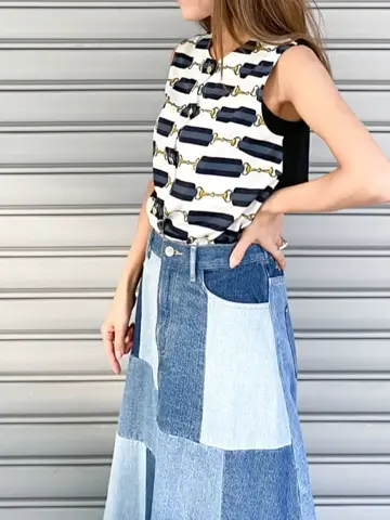 ORIGINATED IN GRACE CONTINENTAL yukimi yonee コーディネート画像