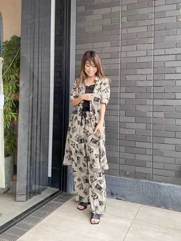 ORIGINATED IN GRACE CONTINENTAL yukimi yonee コーディネート画像