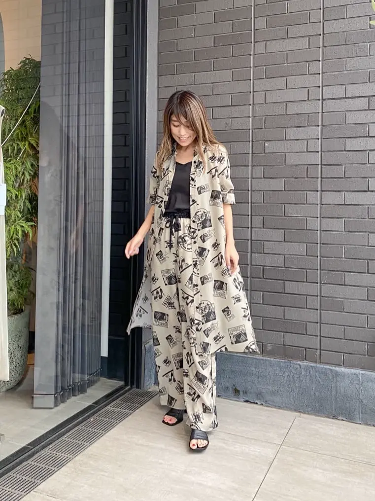 ORIGINATED IN GRACE CONTINENTAL yukimi yonee コーディネート画像