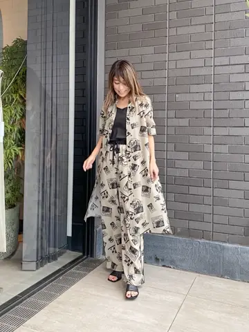 ORIGINATED IN GRACE CONTINENTAL yukimi yonee コーディネート画像