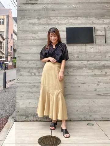 ORIGINATED IN GRACE CONTINENTAL yukimi yonee コーディネート画像