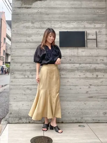 ORIGINATED IN GRACE CONTINENTAL yukimi yonee コーディネート画像