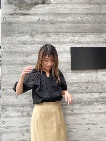 ORIGINATED IN GRACE CONTINENTAL yukimi yonee コーディネート画像