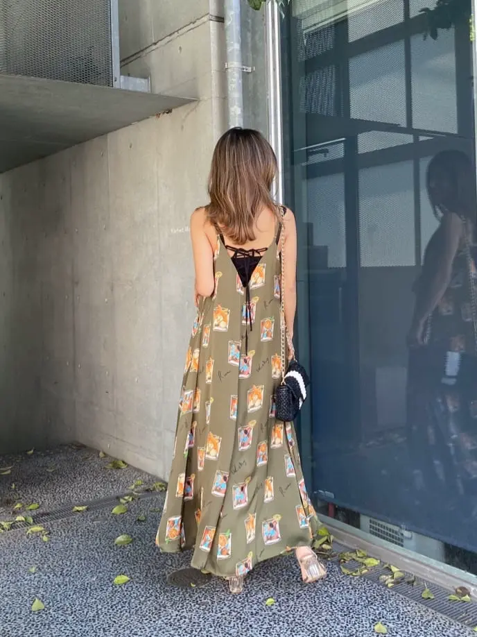 ORIGINATED IN GRACE CONTINENTAL yukimi yonee コーディネート画像