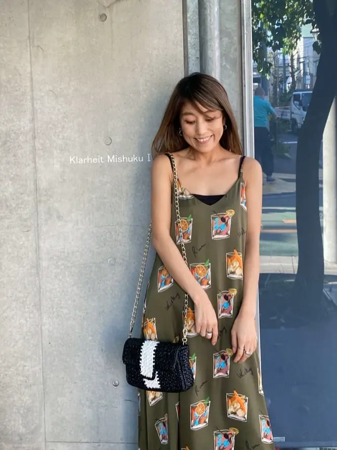 ORIGINATED IN GRACE CONTINENTAL yukimi yonee コーディネート画像