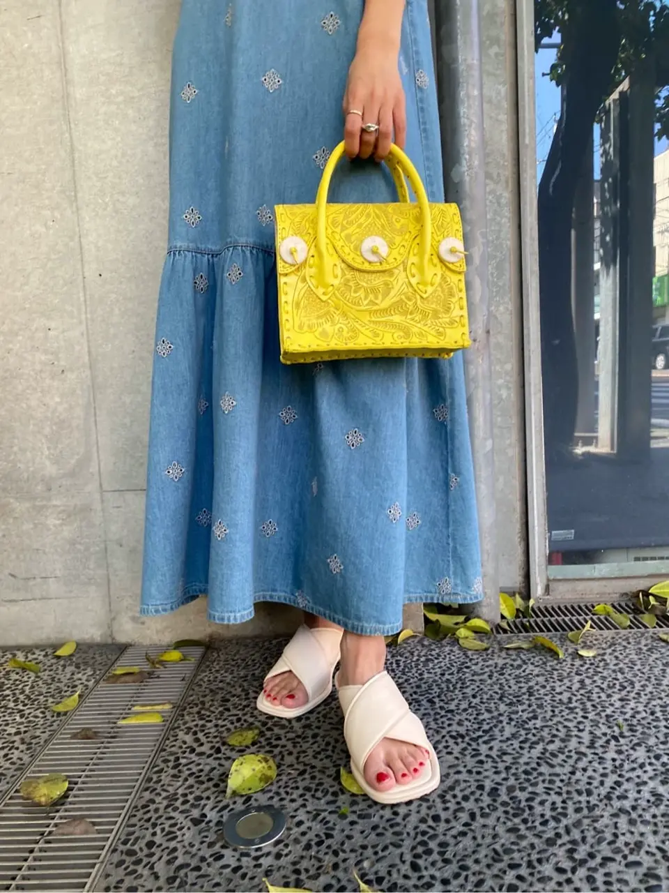 ORIGINATED IN GRACE CONTINENTAL yukimi yonee コーディネート画像